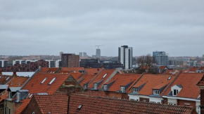 Center apartment - top floor penthouse with views of the city, Aarhus